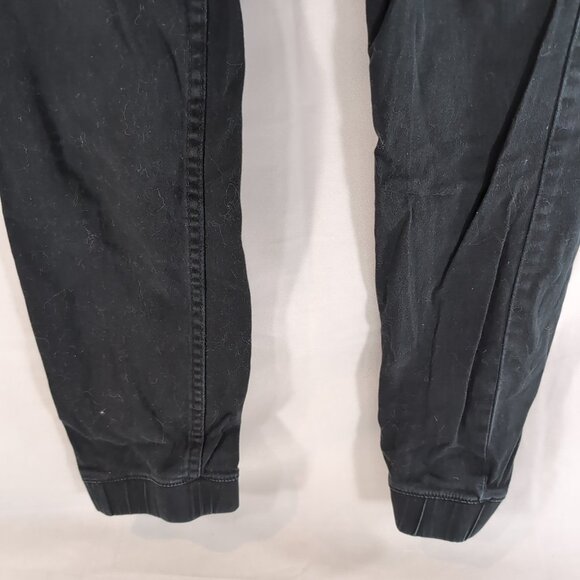 Levi's Cargo Joggers Black Youth Kids XL Extra Large Pants Cuffed Boys Elastic - Picture 4 of 11